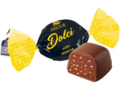 Цукерки КОНТІ 1кг "Dolci" з сезамом