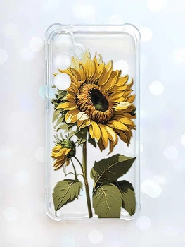 Чохол з потовщеними кутами на Samsung Galaxy A57 Соняшник (принт 274)