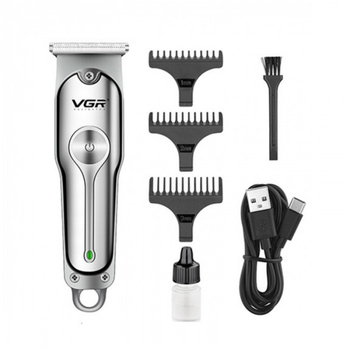 Машинка для стрижки волос VGR V-071 триммер с USB зарядкой 10Вт