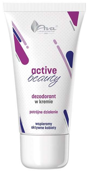 Dezodorant Ava Laboratorium Active Beauty w kremie 50 ml (5906323009988)