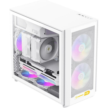Корпус GAMEMAX Micro ATX без БЖ Mini Tower білий (F36 WH)