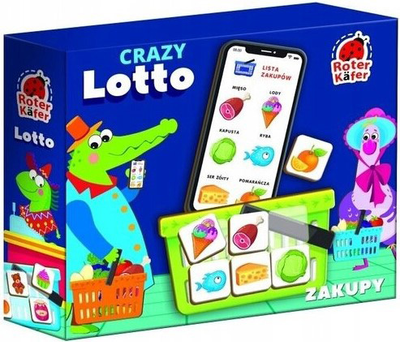 Gra planszowa Roter Kafer Crazy Lotto Zakupy (5903858961064)