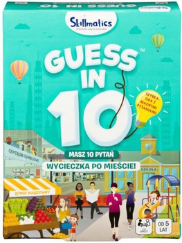 Gra planszowa Spin Master Guess In 10 Wycieczka po mieście (0778988387856)