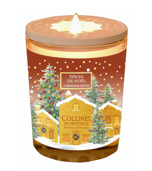 Свеча Рождественские пряности Collines de Provence Christmas Spices 180 г
