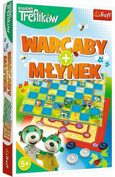 Настільна гра Trefl Сімейні шашки та кавомолка (5900511019209)