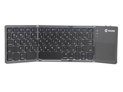 Міні клавіатура Bautech Bluetooth з тачпадом для IOS Android Windows
