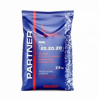 Мікродобриво Партнер (Partner) Energy NPK 20.20.20+ME+АМК 2,5 кг