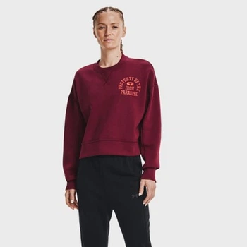 Кофта женские Under Armour Prjct Rock Fleece S Красный 1370546-626