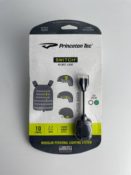 Ліхтар на шолом Princeton Tec Switch MPLS, колір - Black