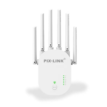 Ретранслятор Wi-Fi сигнала Pix-Link WR60T 802.11N/B/G 300 Mbps 2.4 GHz White (3_05681)