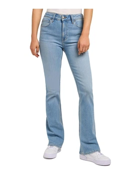 Джинси Lee Breese Bootcut Блакитний W30L31 112348763