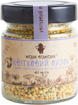 Цветочная пыльца Медик Ведмедик 120 г (0.12 кг) (4820195680070)