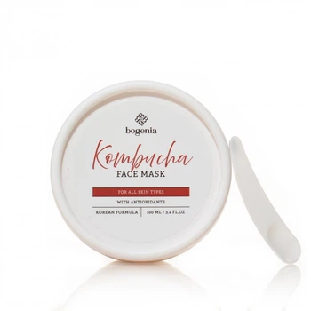 Антиоксидантна маска для обличчя Bogenia Kombucha Face Mask BG432 №005, 100 мл