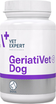 Комплекс вітамінів та мінералів VetExpert GeriatiVet Dog для собак зрілого віку 45 таблеток (5907752658419)