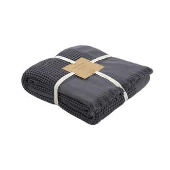 Покривало Lotus Home 120107973 240*260 см Бавовна Антрацит