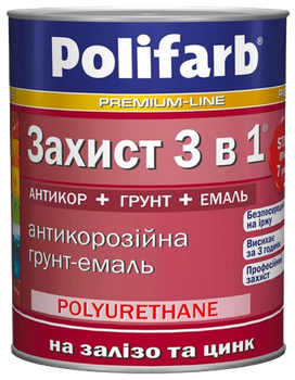 Защита 3 в 1 Polifarb, белый, 2,7 кг