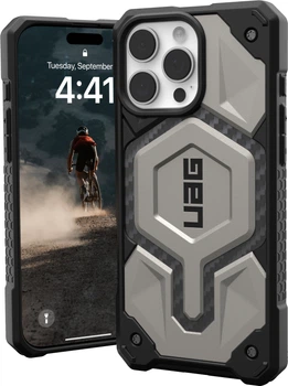 Etui plecki Urban Armor Gear Monarch Pro Magsafe do Apple iPhone 16 Pro Max Titanium (114457113636)