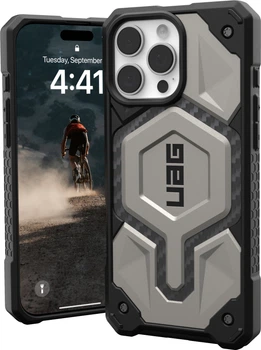 Etui plecki Urban Armor Gear Monarch Pro Magsafe do Apple iPhone 16 Pro Titanium (114456113636)