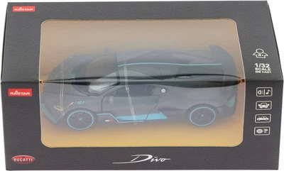 Samochód Rastar Bugatti DIVO 1:32 Szary 64200 (6930751322837)