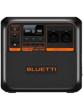 Зарядная станция Bluetti AC180P / 1800 Вт / 1440 Вт/год / LiFePO4
