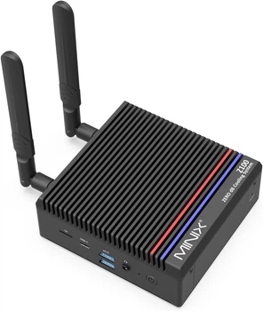 Міні ПК MINIX Z100-0dB Fanless / Intel N100 / RAM 16GB / SSD 512GB / 2 x HDMI / LAN / Wi-Fi 6 / Bluetooth 5.2 / Windows 11 / Black (102104317)