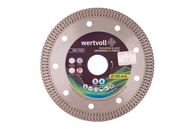 Диск алмазный для керамогранита Wertvoll 125мм Universal X-Force