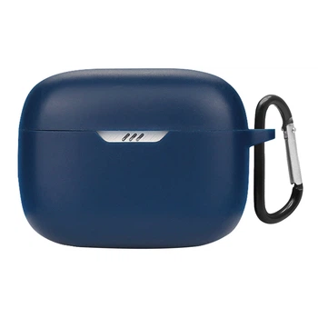 Силиконовый чехол для наушников JBL Tune 235 NC, Hang Case, синий, ультратонкий защитный кейс толщиной 2 мм, защита от царапин, пыли и ударов, компактный, с карабином для крепления, ArmorStandart (ARM80436)