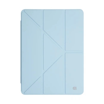 Чехол-книжка для планшета Apple iPad Air 10.9 (2020)/Air 10.9 M1 (2022), Y-Type PEN, Голубой, магнитный, с держателем для стилуса, противоударный, обложка с функцией подставки, экокожа + ТПУ, функция автоматического пробуждения/сна