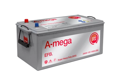 Акумулятор A-mega EFB SHD 240Ah 1400A