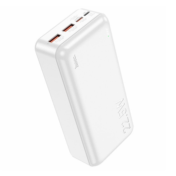 Power bank Hoco J101B PD20W+QC3.0(22.5W) 30000 mAh с быстрой зарядкой повербанк 2xUSB White