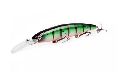 Воблер Bearking Balisong Longbill 130SF, 28,6g, 2,5-3m, цвет H (Green Tiger),M132-H