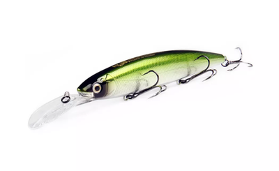 Воблер Bearking Balisong Longbill 130SF, 28,6g, 2,5-3m, цвет F (Green Back),M132- F