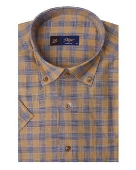 Сорочка чоловіча DIGO (SLIM FIT-128/24) Гірчичний M