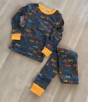Піжама для хлопчика Amazon essentials 99-107 см 4 роки Safari коричневий