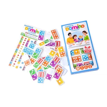Развивающая игра Домино: Классическое, 28 фишек Maximus 5492