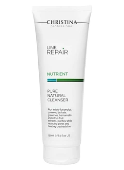 Натуральна очищувальна пінка Christina для обличчя Line Repair Nutrient Pure Natural Cleanser 250 мл