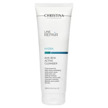 Очиститель Christina для лица с кислотами AHA-BHA Line Repair Hydra AHA-BHA Active Cleanser 250 мл