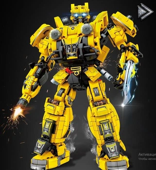 Конструктор для мальчиков «Трансформеры. Робот Бамблби Оптимус Прайм Transformers» 1502 детали, 9223
