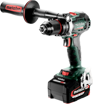Аккумуляторная бесщеточная дрель-шуруповерт Metabo BS 18 LTX BL I 18 В + два аккумулятора 5.2 А⋅ч LiPower + зарядное устройство ASC 55 metaBOX 145 L (602358650)