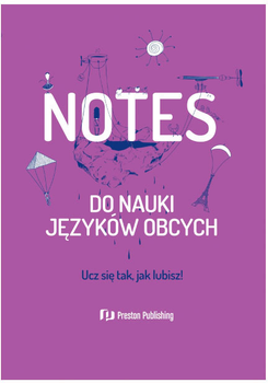 Notes Preston Publishing do nauki języków obcych fioletowy (9788367576390)