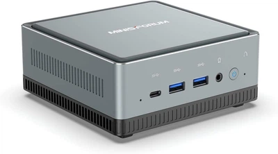 Мини ПК MINIS FORUM U820 / Intel Core i5-8279U / RAM 16GB / SSD 512GB / HDMI / 2 x LAN / Wi-Fi 5 / Bluetooth 5.1 / Windows 11 / Silver (102149264)