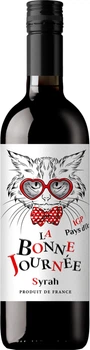 Вино La Bonne Journee Syrah IGP Pays d'Oc червоне сухе 0.75 л (3770026797549)
