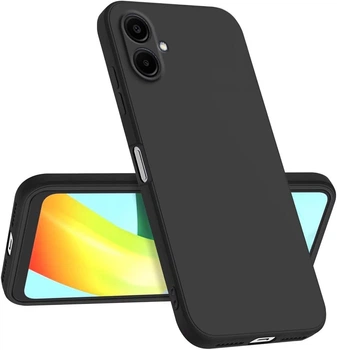 Чехол Fiji Full Soft Premium для Samsung Galaxy A06 (A065) противоударный бампер с микрофиброй Black