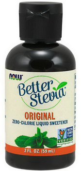 Стевія NOW Better Stevia zero calories 60 ml glycerite