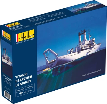 Сборная модель 1/200 поисковый корабль Титаника Le Suroit Heller 80615