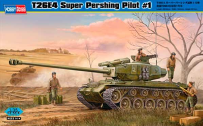 Сборная модель 1/35 танк T26E4 Super Pershing Pilot #1 Hobby Boss 82426