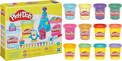Набор для творчества Play-Doh Celebration 12 баночек пластелина (G0149)