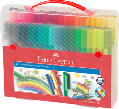 Flamastry Faber-Castell 80 szt (4005401555797)