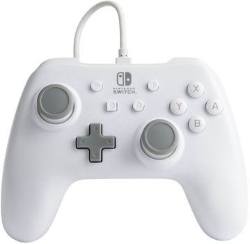 Контролер PowerA Nintendo Switch Wired Controller White (0617885024054)