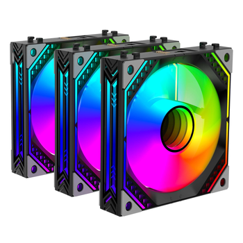Процесорний кулер 2E GAMING Air Cool ACN120W-ARGB,4pin PWM, 3pin +5VARGB, TDP 120W